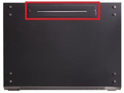 SZAFA RACK GETFORT 19 CALI 9U 600X550 WISZĄCA DWUSEKCYJNA