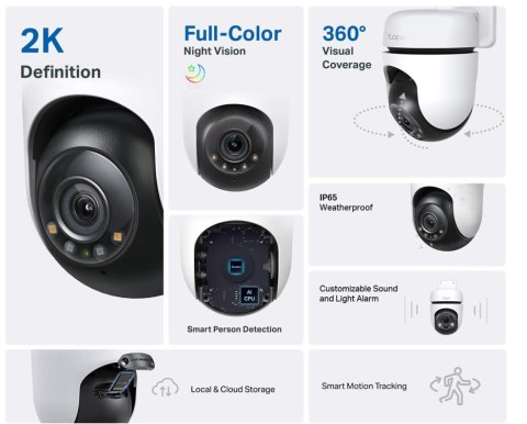 KAMERA TP-LINK TAPO C510W ZEWNĘTRZNA