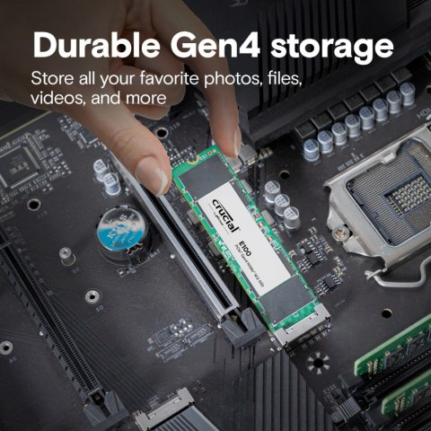 Crucial Dysk SSD E100 2TB M.2 NVMe 2280 PCIe 4.0 5000/4500 MB/s