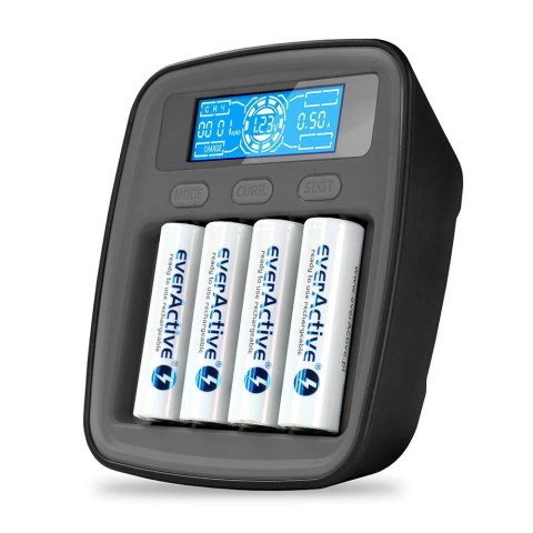 EverActive Ładowarka akumulatorowa Ni-MH USB-C NC1000MV2