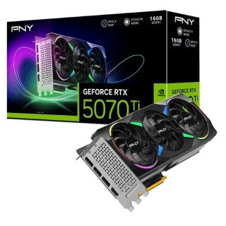 PNY Karta graficzna GeForce RTX5070Ti OC 3F ARGB 16GB 256-bit 896G/s