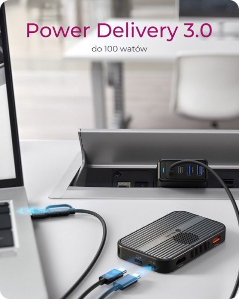 IcyBox Slot na NVMe+SATA IB-DK4071M-CU31 7w1