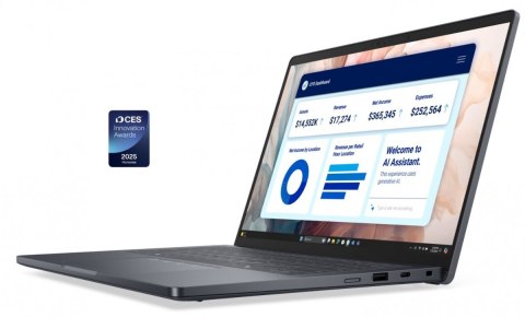 Dell Laptop Dell Pro 14 Premium PA14250 W11P Ultra 7 268V/32GB/512GB SSD G4 CL35/14.0 FHD+/Arc/FgrPr/Cams&Mic/WWAN Ready+BT/BcklKb/3C