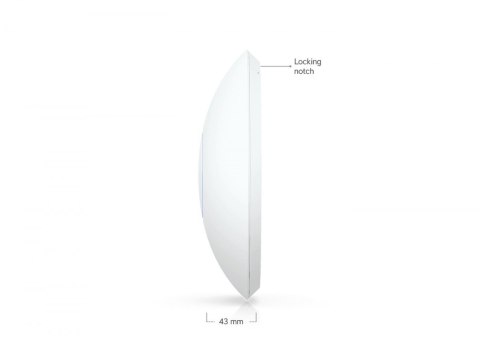 UBIQUITI Punkt dostępowy Access Point U7 Long-Range 7300 Mbit/s Biały Obsługa PoE U7-LR