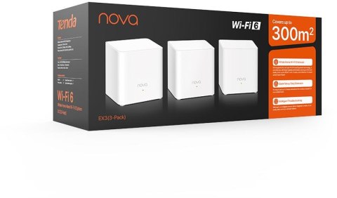 MESH TENDA NOVA EX3 (3-pack) WiFi6 Mesh