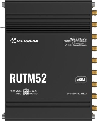 Teltonika RUTM52 router przemysłowy 5G (RUTM52100000)