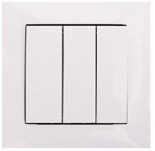 Łącznik potrójny VCX WESA LC 17 Biały