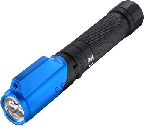 Latarka taktyczna Newell FL1000LUV USB-C z UV i laserem