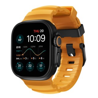 NOMAD Rocky Point Band - pasek do Apple Watch 46mm/49mm z FKM oraz tytanu (sol, black hardware)