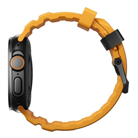 NOMAD Rocky Point Band - pasek do Apple Watch 46mm/49mm z FKM oraz tytanu (sol, black hardware)