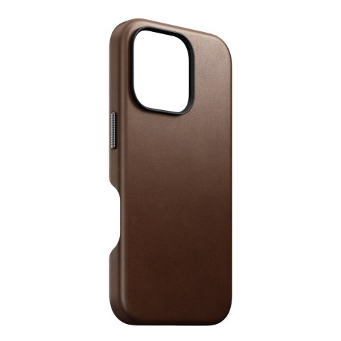 NOMAD Traditional Leather Case - skórzane etui ochronne do iPhone 16 Pro (brown) [eol]