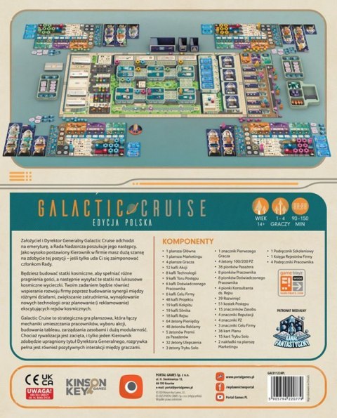 GRA PLANSZOWA GALACTIC CRUISE - podstawa PORTAL