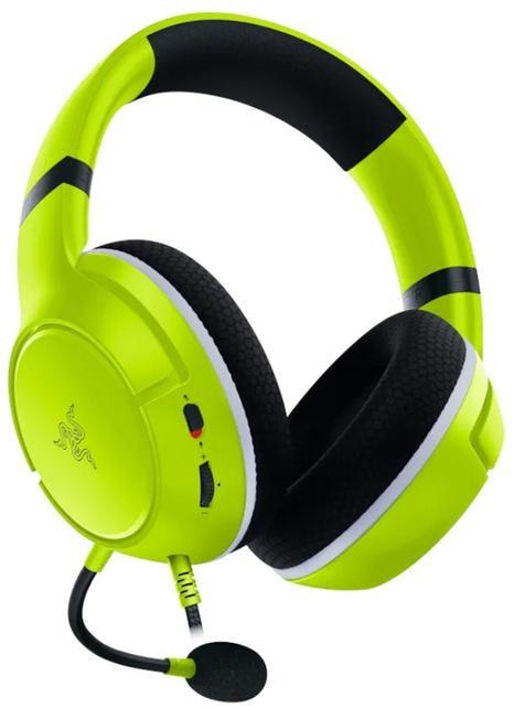 Słuchawki przewodowe Razer Kaira X Xbox limonkowe