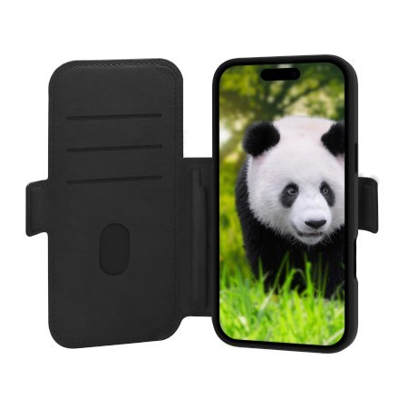 Dbramante 1928 Lynge MS - skórzane etui do iPhone 17 Pro Max kompatybilne z MagSafe (black)