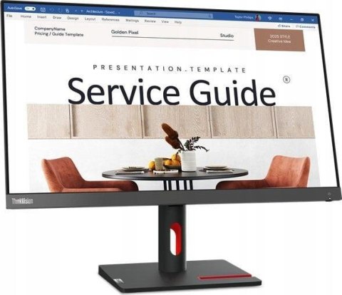 Monitor 24" Lenovo ThinkVision S24i-30 23.8 IPS FHD WLED HDMI VGA 3Y