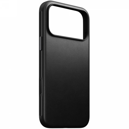 NOMAD Modern Leather Case - skórzane etui do iPhone 17 Pro Max kompatybilne z MagSafe (black)