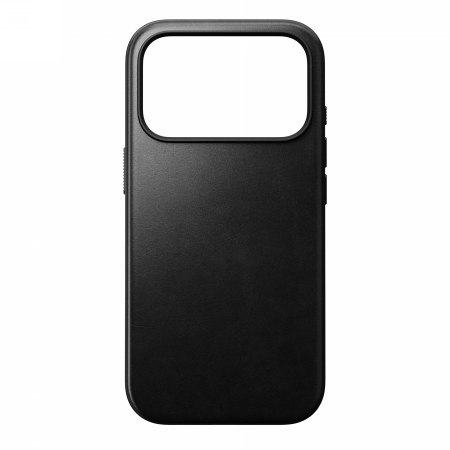 NOMAD Modern Leather Case - skórzane etui do iPhone 17 Pro kompatybilne z MagSafe, skóra Horween (black) [go]