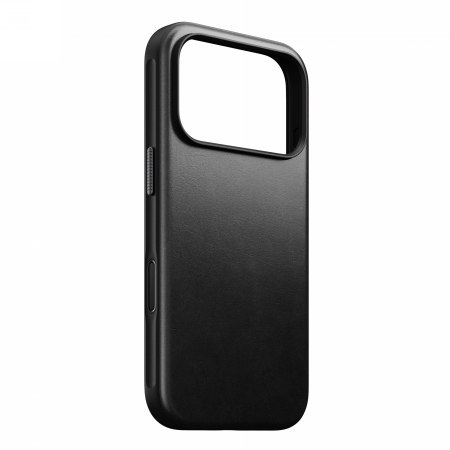 NOMAD Modern Leather Case - skórzane etui do iPhone 17 Pro kompatybilne z MagSafe, skóra Horween (black) [go]
