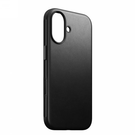 NOMAD Modern Leather Case - skórzane etui do iPhone 17 kompatybilne z MagSafe (black)