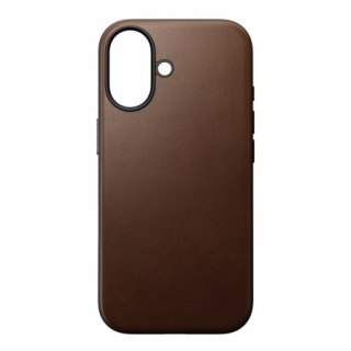 NOMAD Modern Leather Case - skórzane etui do iPhone 17 kompatybilne z MagSafe (brown)