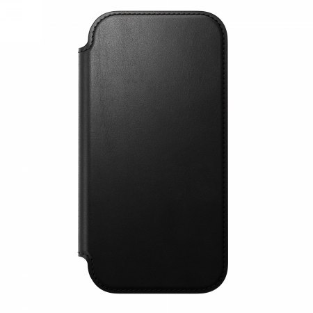NOMAD Modern Leather Folio - skórzane etui do iPhone 17 kompatybilne z MagSafe (black) [go]