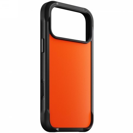 NOMAD Rugged Case - etui do iPhone 17 Pro Max kompatybilne z MagSafe (ultra orange)