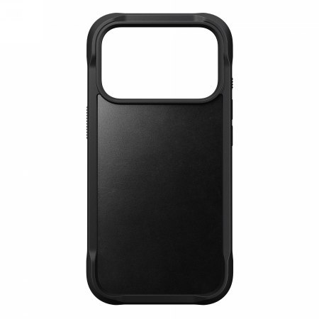 NOMAD Rugged Leather Case - skórzane etui do iPhone 17 Pro kompatybilne z MagSafe, skóra Horween (black) [go]