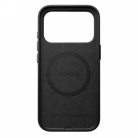 NOMAD Traditional Leather Case - skórzane etui do iPhone 17 Pro kompatybilne z MagSafe (black)