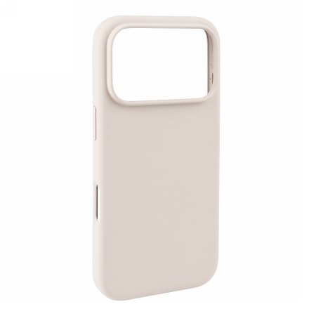 Pomologic CoverCase - silikonowa obudowa ochronna do iPhone 17 Pro kompatybilna z MagSafe (ivory)