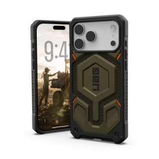 UAG Monarch Pro - etui do iPhone 17 Pro Max kompatybilne z MagSafe (kevlar element green)