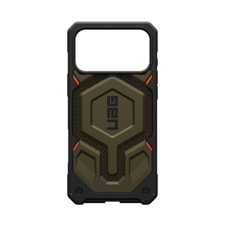 UAG Monarch Pro - etui do iPhone 17 Pro Max kompatybilne z MagSafe (kevlar element green)