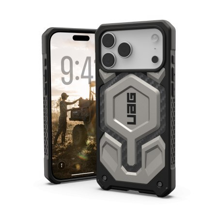 UAG Monarch Pro - etui do iPhone 17 Pro Max kompatybilne z MagSafe (titanium)