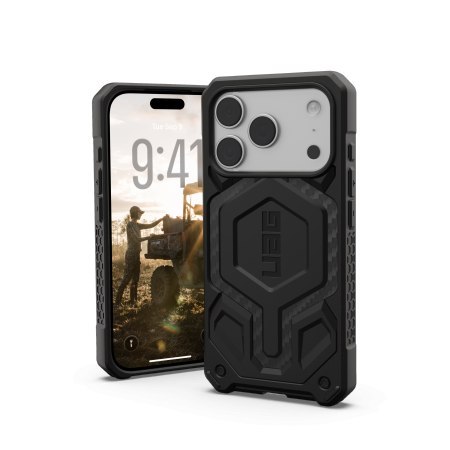 UAG Monarch Pro - etui do iPhone 17 Pro kompatybilne z MagSafe (carbon fiber)