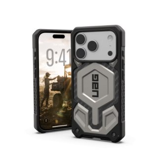 UAG Monarch Pro - etui do iPhone 17 Pro kompatybilne z MagSafe (titanium)