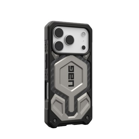 UAG Monarch Pro - etui do iPhone 17 Pro kompatybilne z MagSafe (titanium)