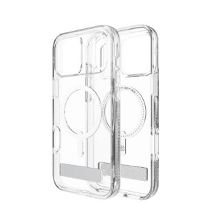 ZAGG Crystal Palace Snap KS - etui z podstawką do iPhone 17 Pro Max kompatybilne z MagSafe (clear)