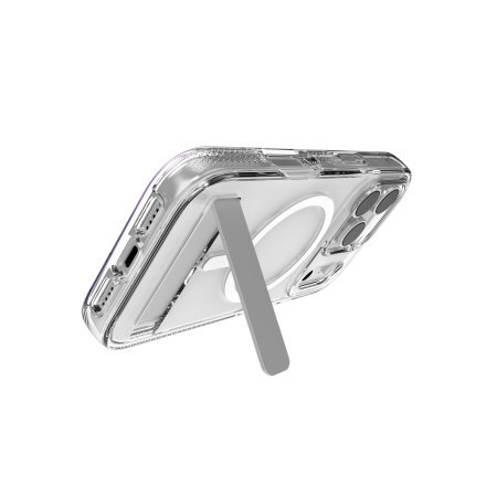 ZAGG Crystal Palace Snap KS - etui z podstawką do iPhone 17 Pro kompatybilne z MagSafe (clear)