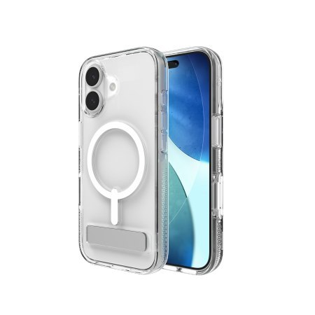 ZAGG Crystal Palace Snap KS - etui z podstawką do iPhone 17 kompatybilne z MagSafe (clear)