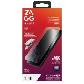 ZAGG Invisibleshield Glass XTR5 - szkło ochronne z grafenem i filtrem światła niebieskiego do iPhone 17 Pro Max
