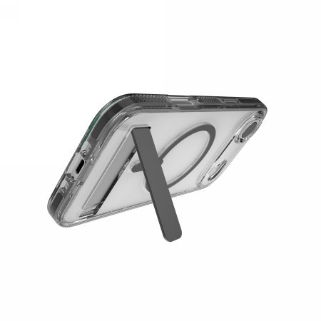 ZAGG Santa Cruz Snap KS - etui z podstawką do iPhone Air kompatybilne z MagSafe (jet black)