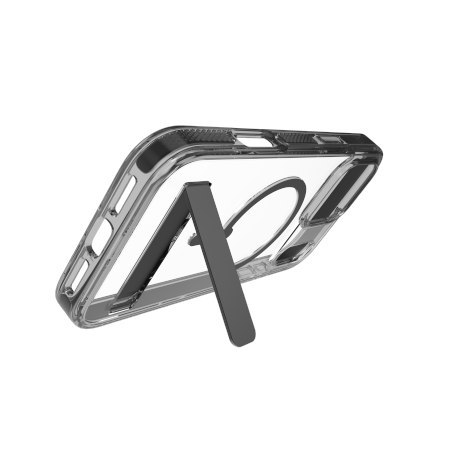 ZAGG Santa Cruz Snap KS - etui z podstawką do iPhone 17 Pro Max kompatybilne z MagSafe (jet black)