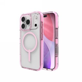 ZAGG Santa Cruz Snap - etui do iPhone 17 Pro kompatybilne z MagSafe (pink sorbet)