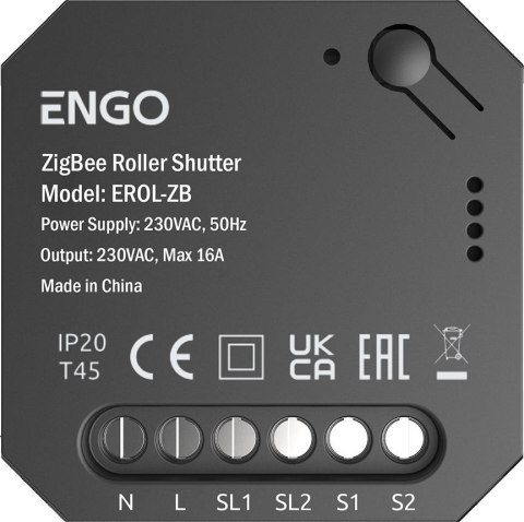 ENGO Controls EROL-ZB - Sterownik Rolet do systemu ENGO Smart, ZigBee