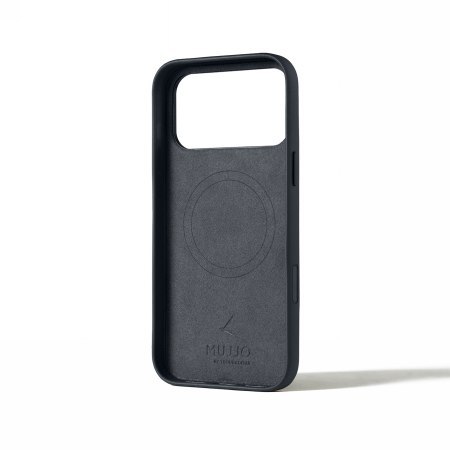 Mujjo Leather Case - etui skórzane do iPhone 17 Pro Max kompatybilne z MagSafe (basalt)