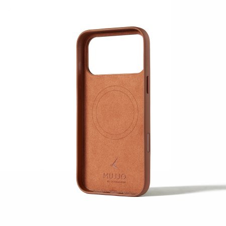 Mujjo Leather Case - etui skórzane do iPhone 17 Pro Max kompatybilne z MagSafe (tan)
