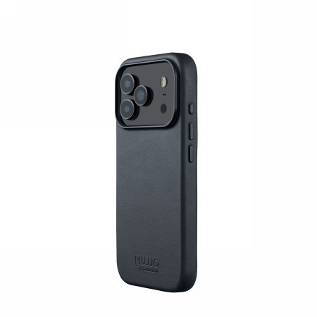 Mujjo Leather Case - etui skórzane do iPhone 17 Pro kompatybilne z MagSafe (basalt)