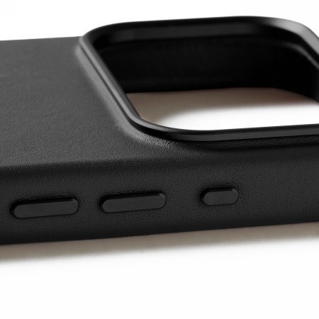 Mujjo Leather Case - etui skórzane do iPhone 17 Pro kompatybilne z MagSafe (black)