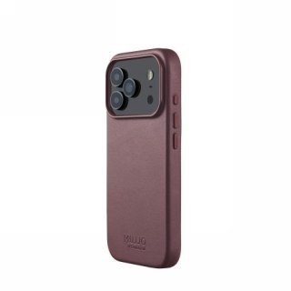 Mujjo Leather Case - etui skórzane do iPhone 17 Pro kompatybilne z MagSafe (bronze red)