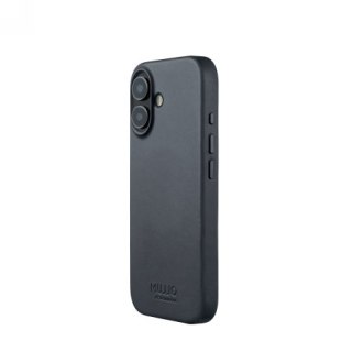 Mujjo Leather Case - etui skórzane do iPhone 17 kompatybilne z MagSafe (basalt)