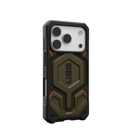 UAG Monarch Pro - etui do iPhone 17 Pro kompatybilne z MagSafe (kevlar element green)